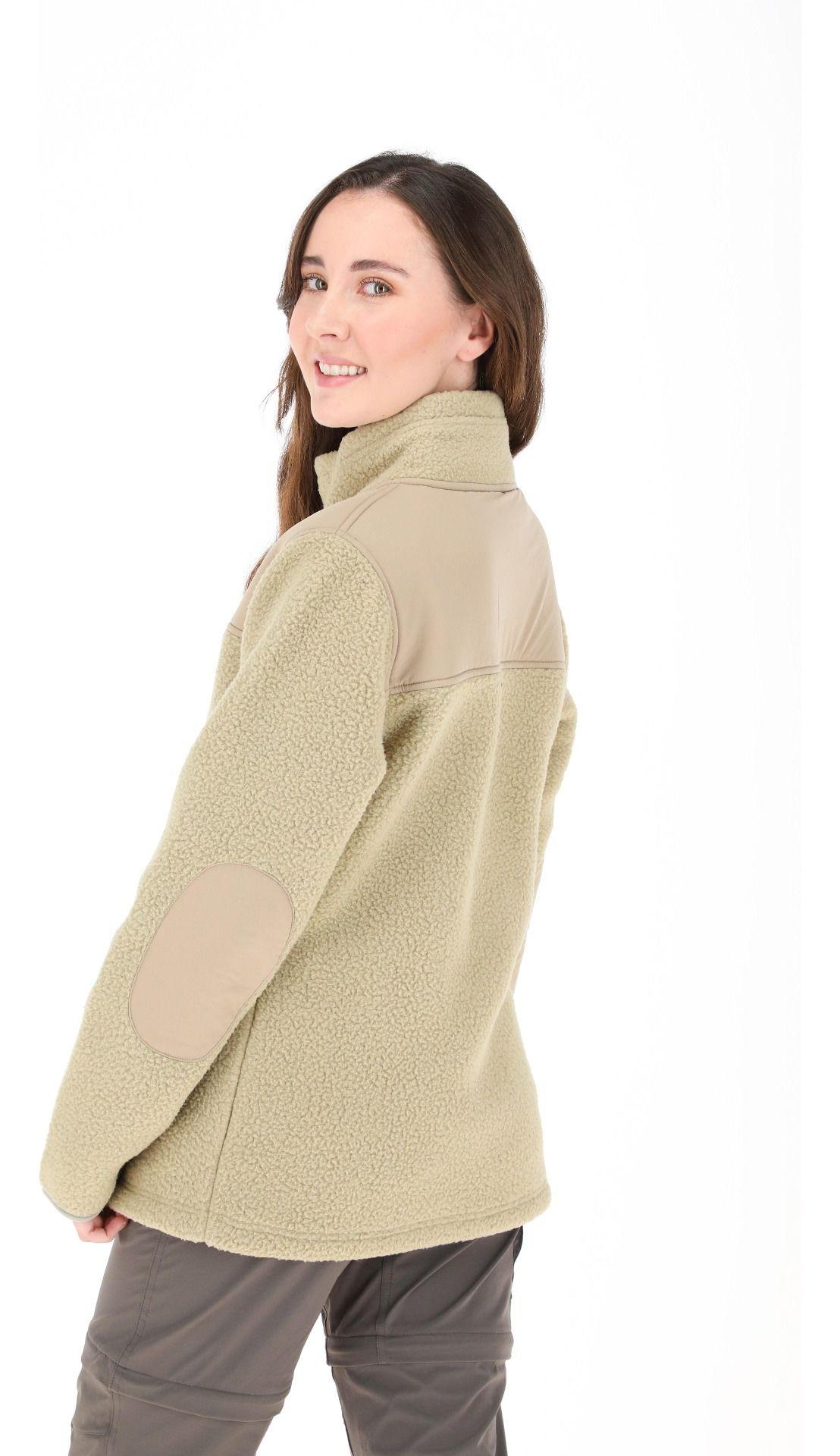 Polar Andesgear Mujer Reciclado Corcovado Sherpa Beige-2