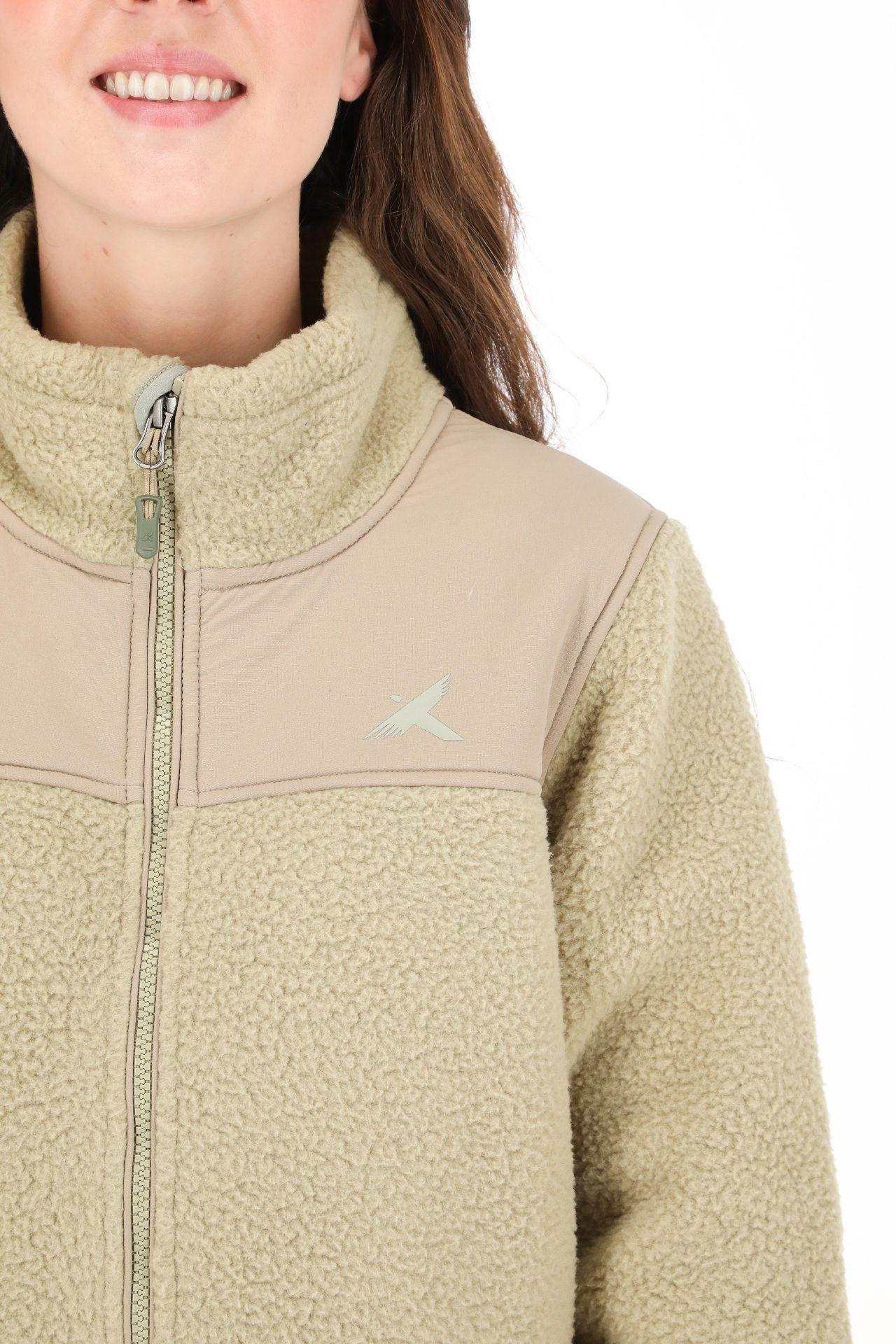 Polar Andesgear Mujer Reciclado Corcovado Sherpa Beige-3