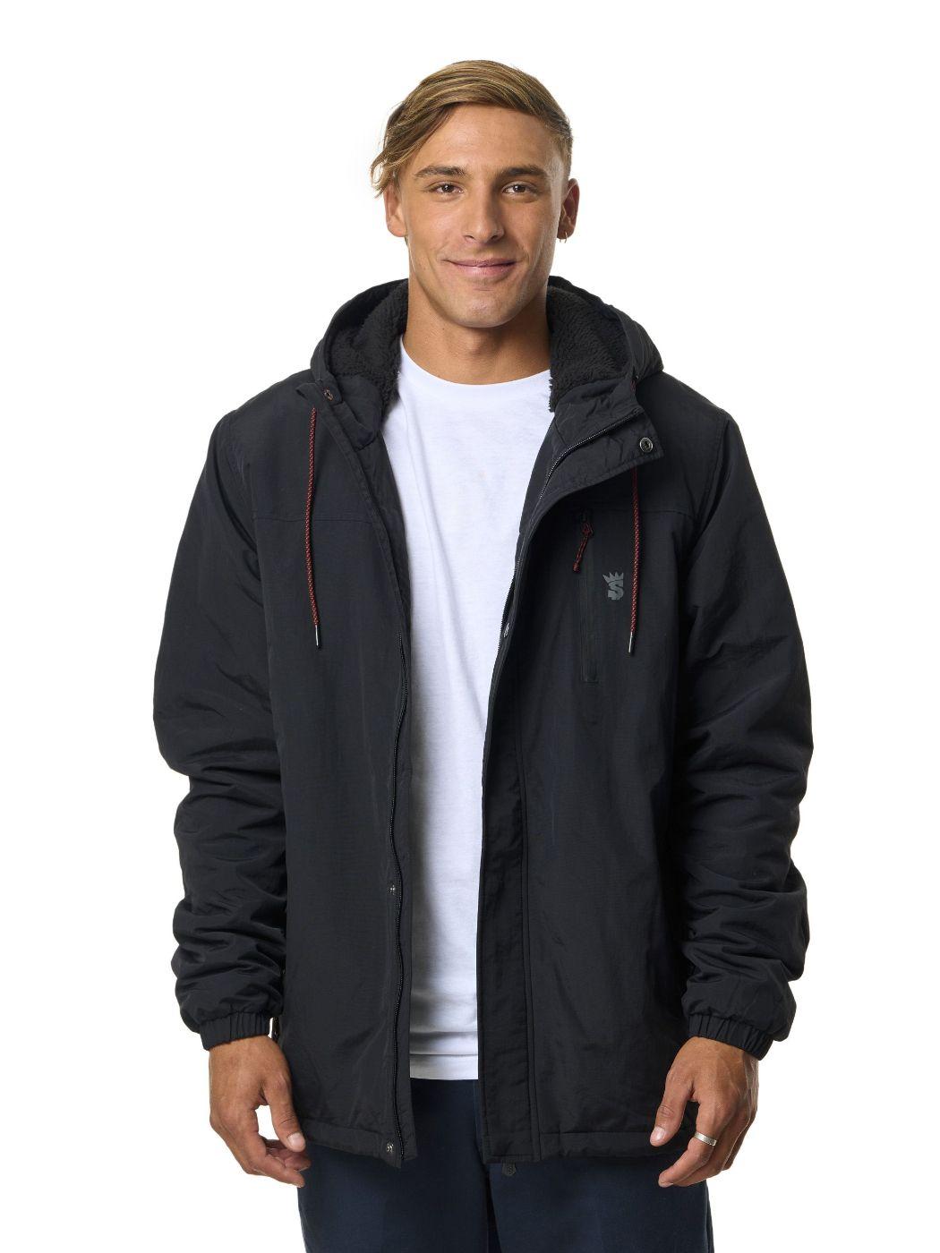 Chaqueta Stoked Hombre Duck Negro-0