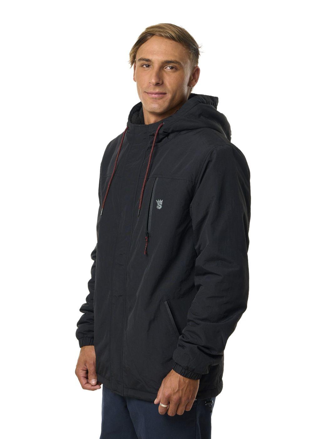 Chaqueta Stoked Hombre Duck Negro-3
