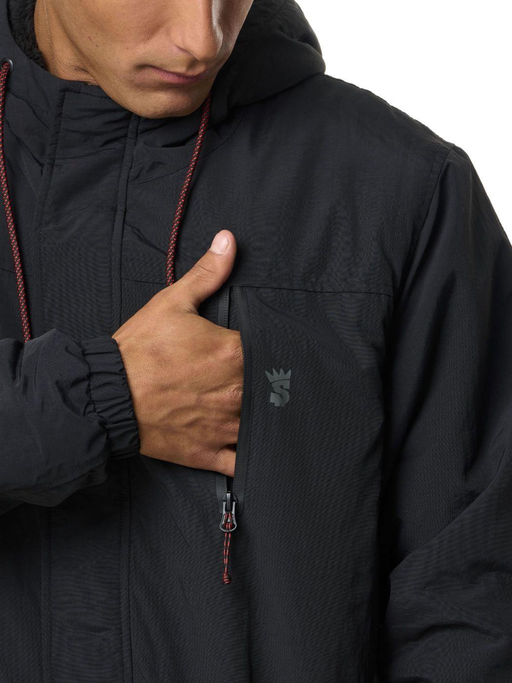 Chaqueta Stoked Hombre Duck Negro-7