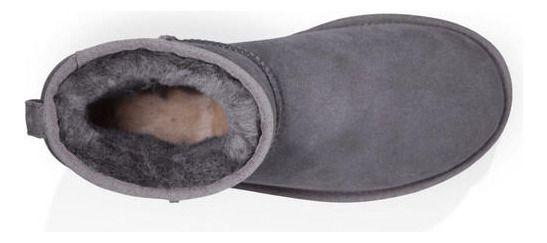 Bota UGG Mujer Classic Mini Ii Gris-4