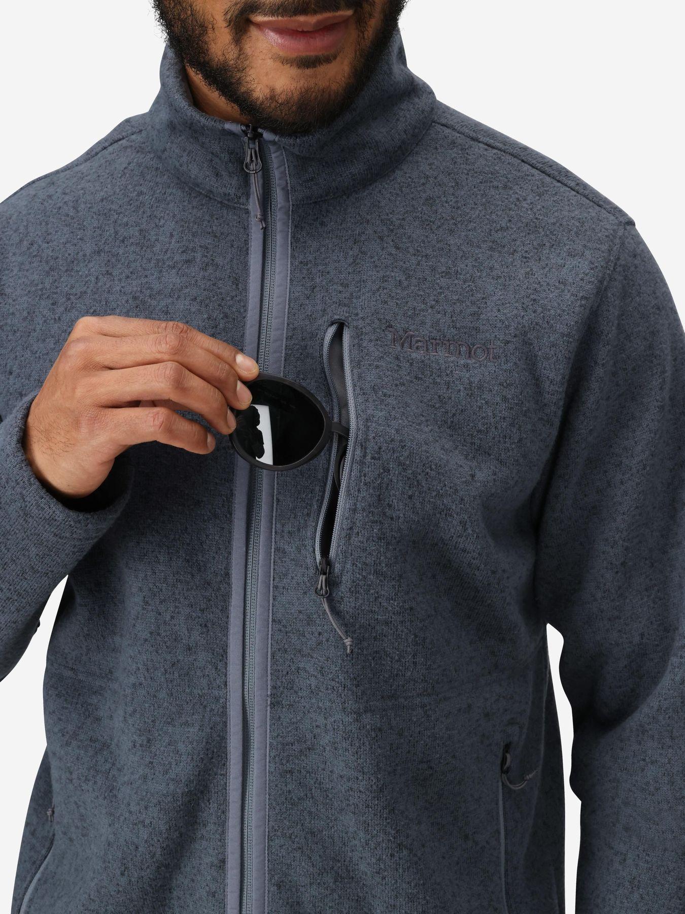 Polar Marmot Hombre Drop Line Jacket Gris-3