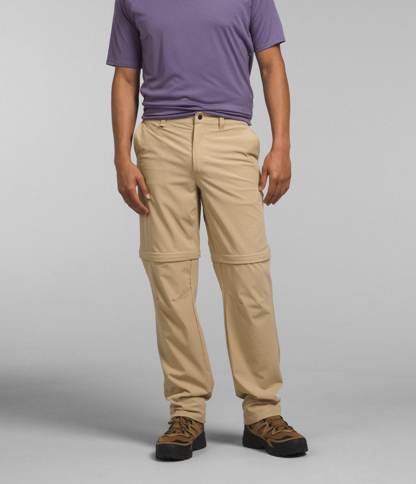 Pantalón TNF Hombre Trekking Paramount Convertible Café-0