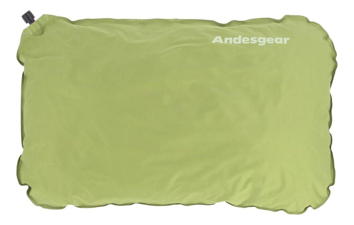 Cojín Andesgear Unisex Inflable Con Relleno Verde-0