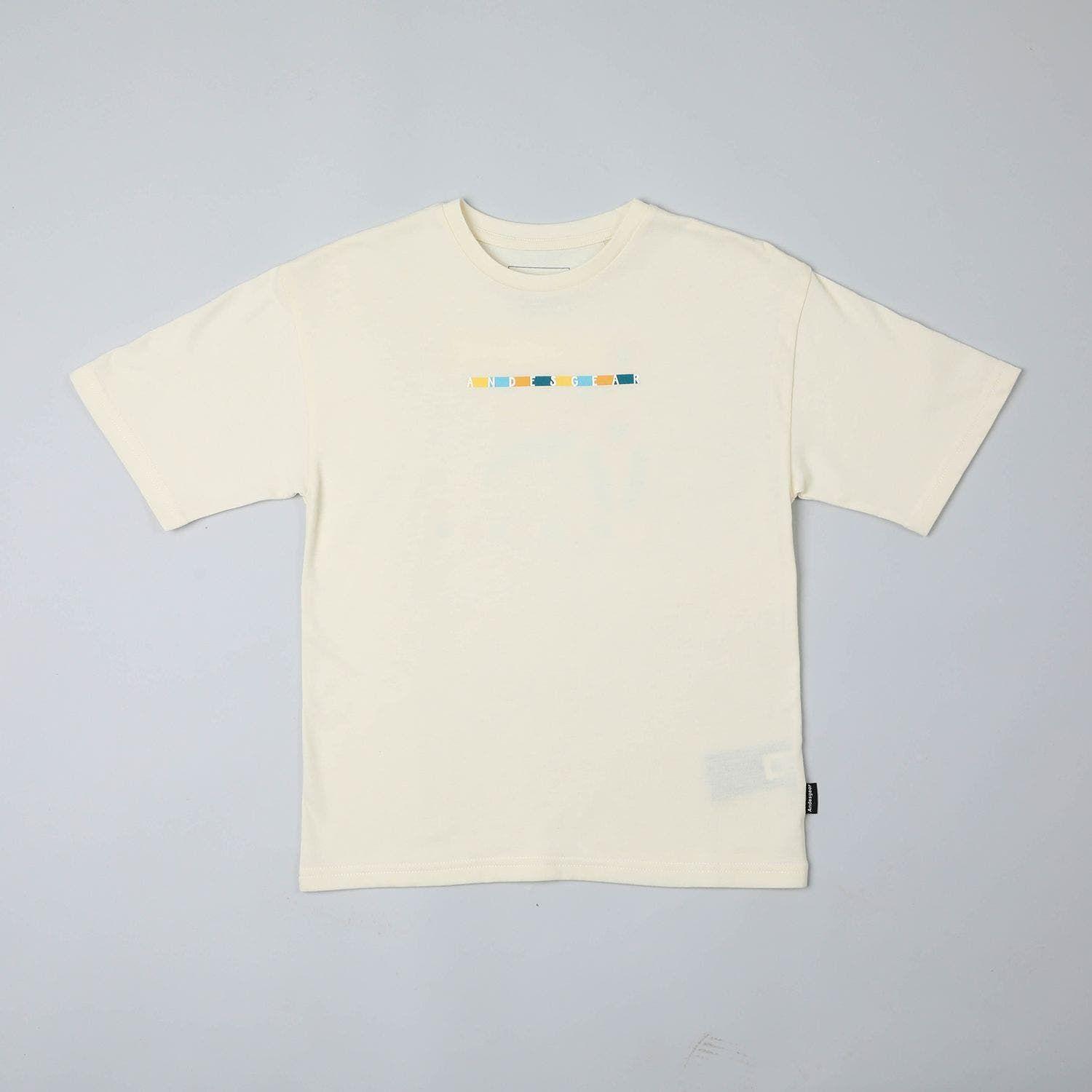 Polera Andesgear Niño Naturaleza Retro Blanco-0