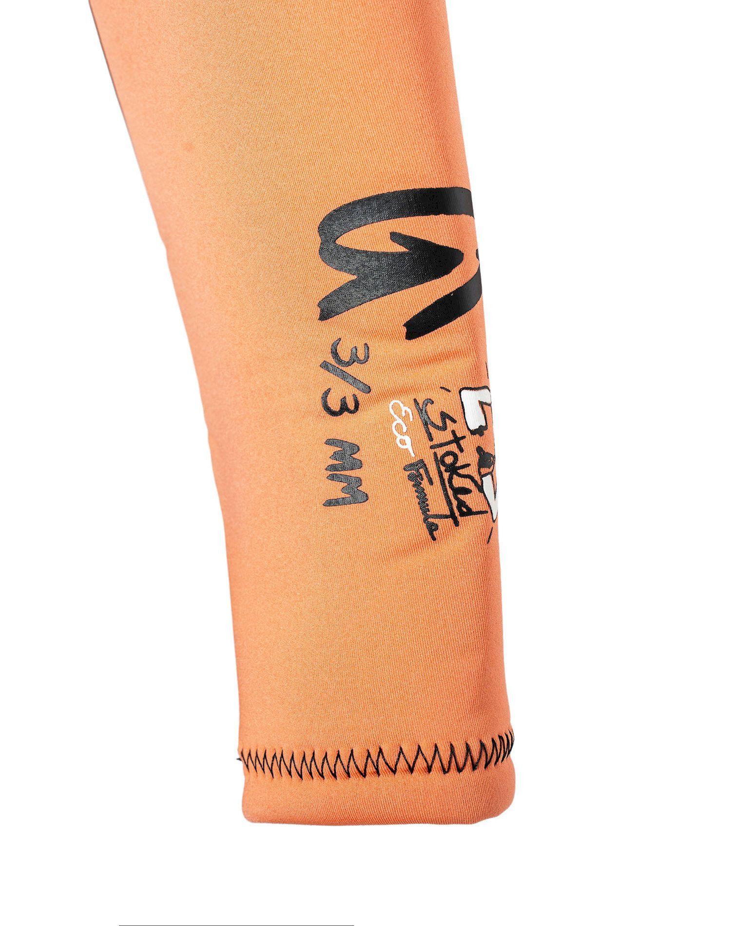 Traje de Surf Stoked Niño G1 3/3 Flatstitch Naranjo-3