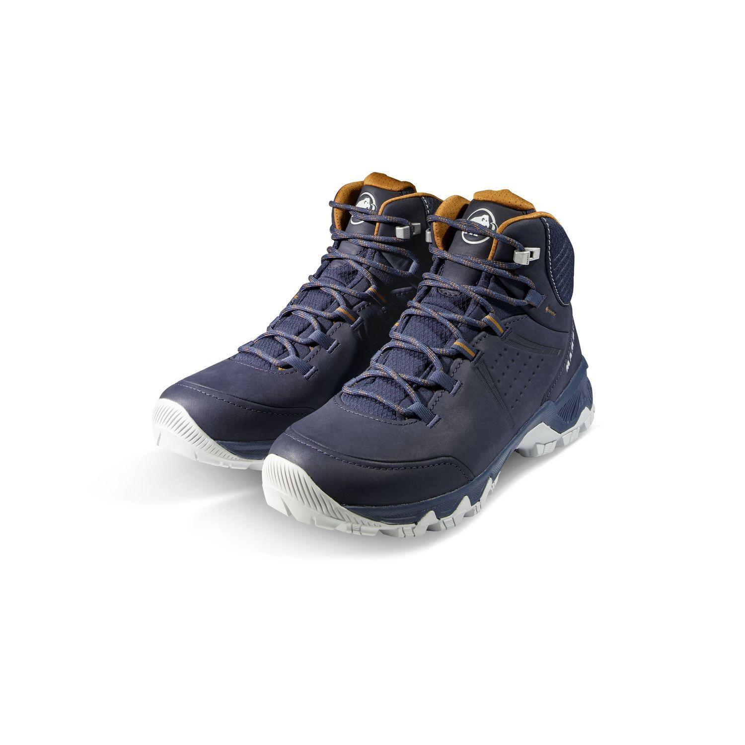 Zapato Mujer Mammut Nova Iv Mid Gtx Azul-2