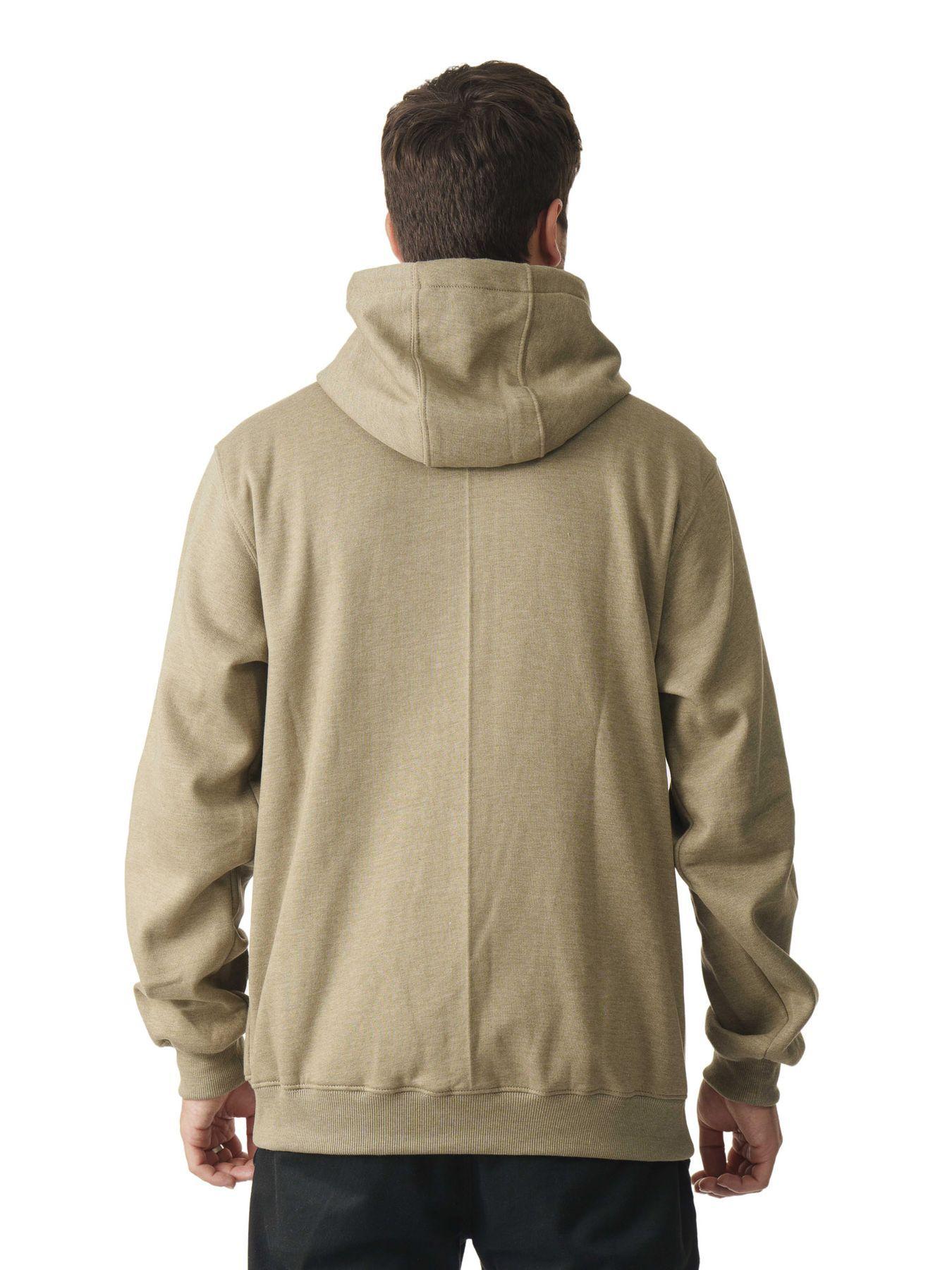Polerón Marmot Hombre Chest Logo Fullzip Café-3