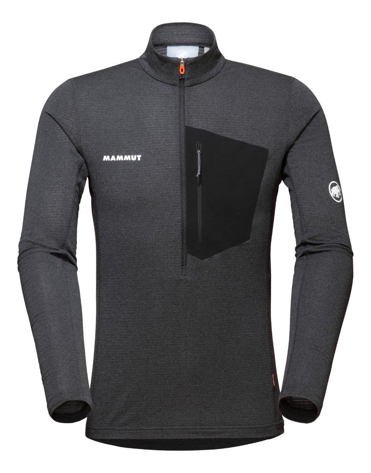 Polar Mammut Hombre Ultralight Aenergy Light Half Zip Gris-1