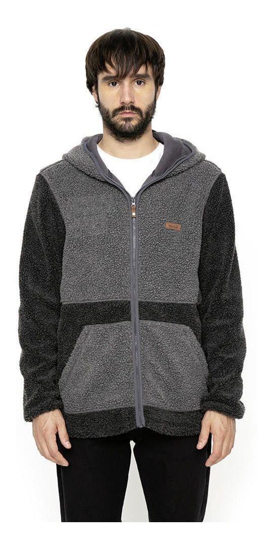 Polar Kivül Hombre Blu Shaggy Gris-0