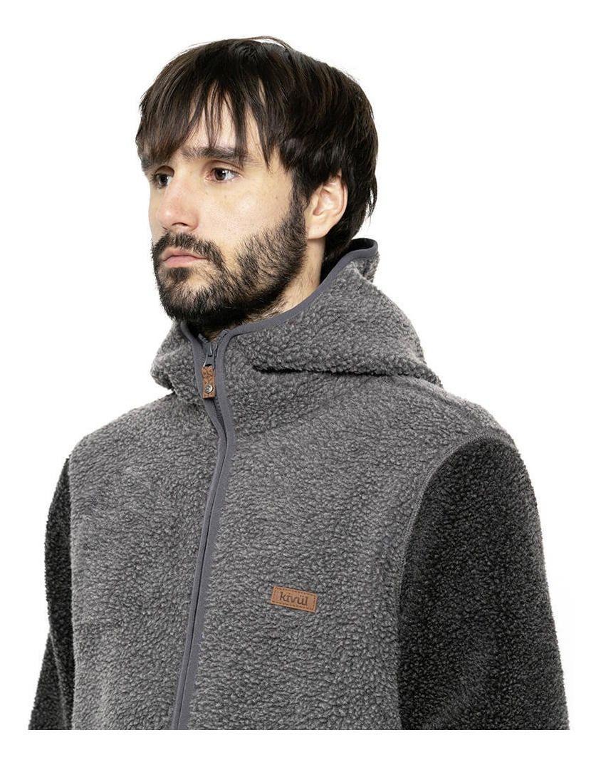 Polar Kivül Hombre Blu Shaggy Gris-3
