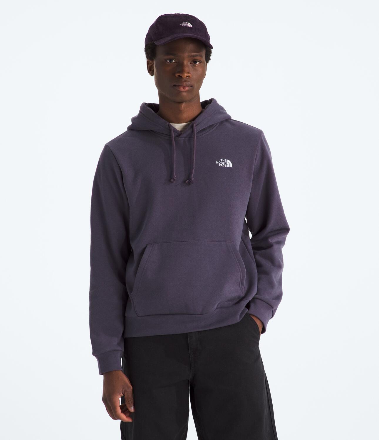 Poleron Evo Emb Hoodie Hombre Morado-0