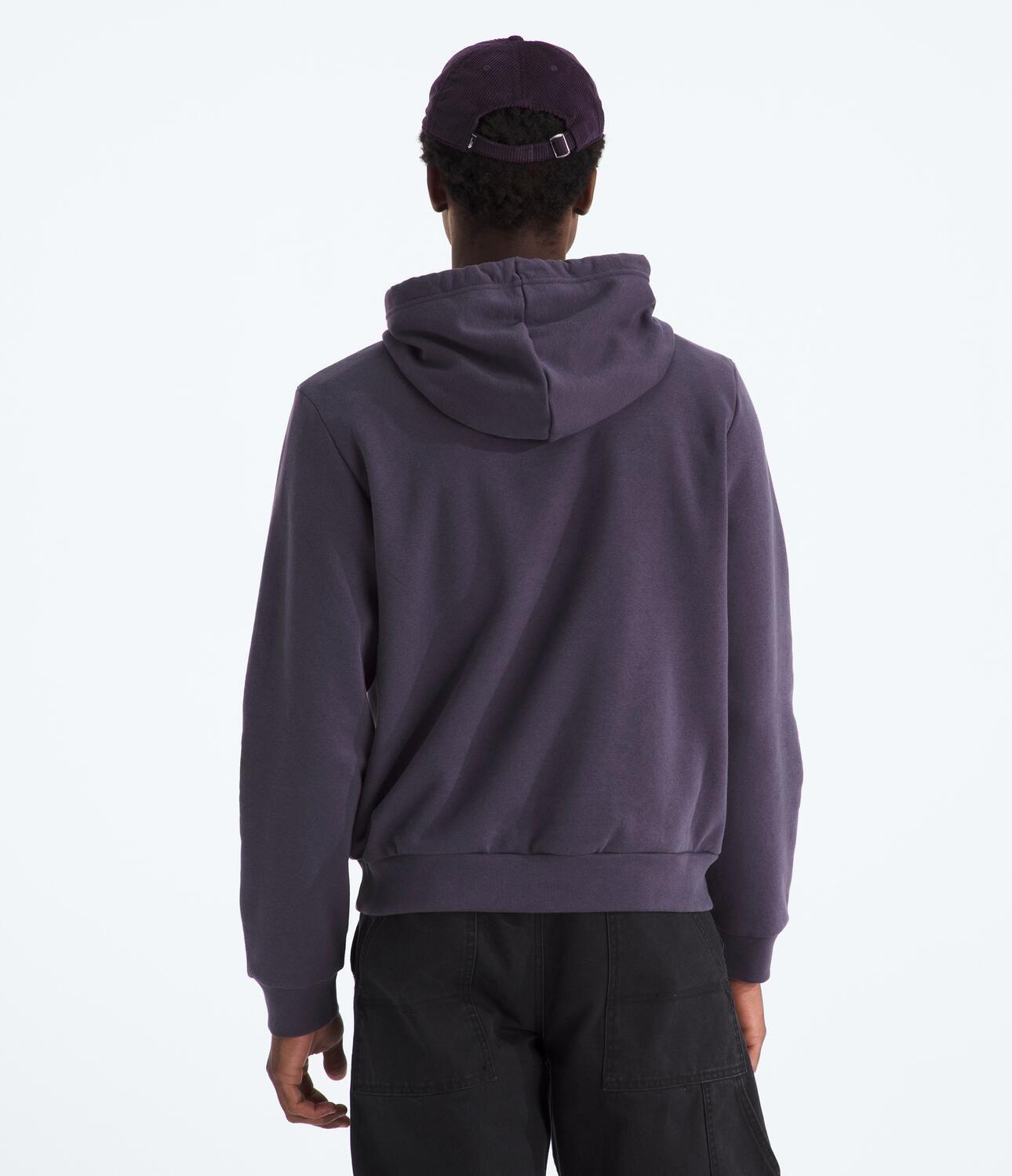 Poleron Evo Emb Hoodie Hombre Morado-2