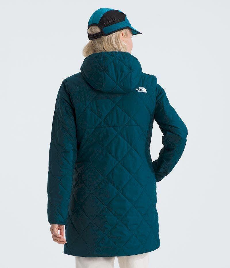 Chaqueta The North Face Mujer Insulada Shady Glade Parka Azul-1
