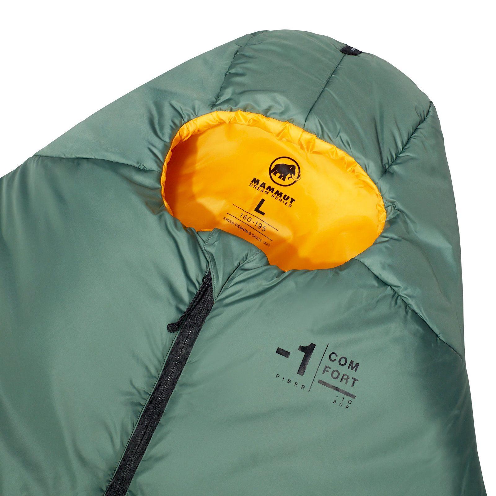 Saco De Dormir Mammut Unisex Comfort Fiber Bag -1C Verde-7