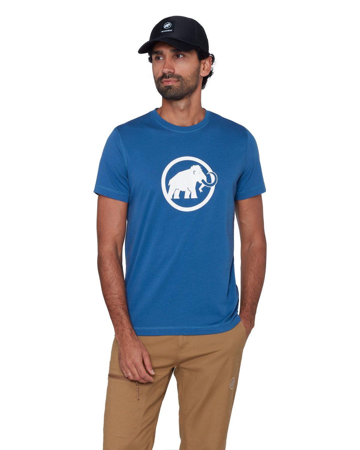 Polera Mammut Hombre Core Classic Azul-0