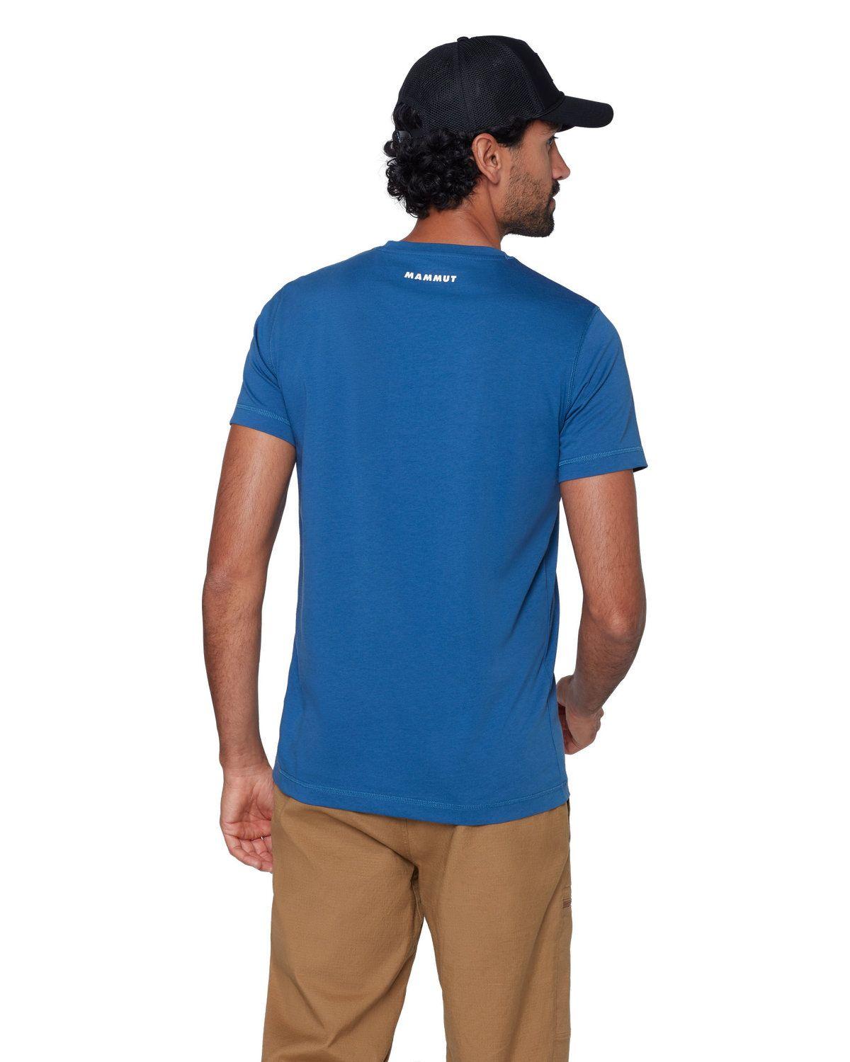 Polera Mammut Hombre Core Classic Azul-2