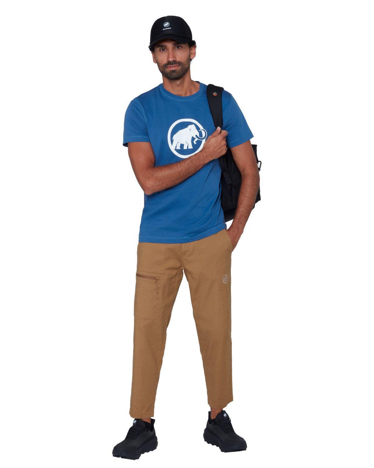 Polera Mammut Hombre Core Classic Azul-3