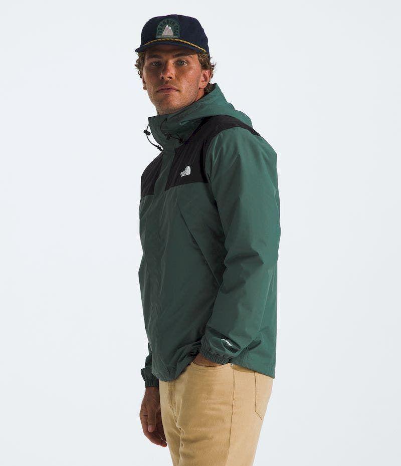 Chaqueta The North Face Hombre Impermeable Antora Verde-2