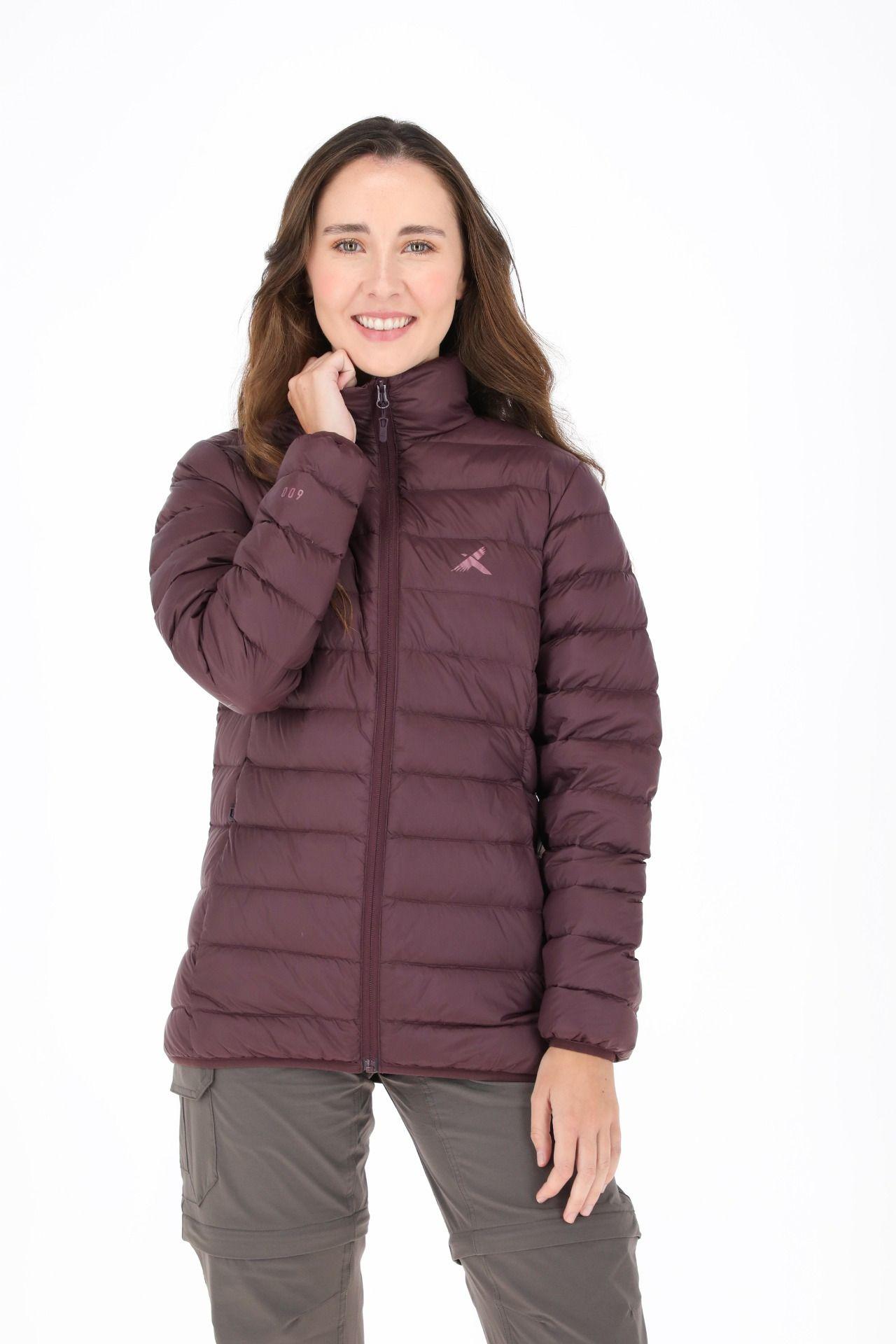 Chaqueta Andesgear Mujer Cucao 600 Burdeo-1