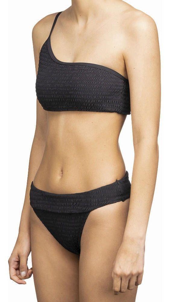 Bikini Kivül Mujer Trika Negro-1