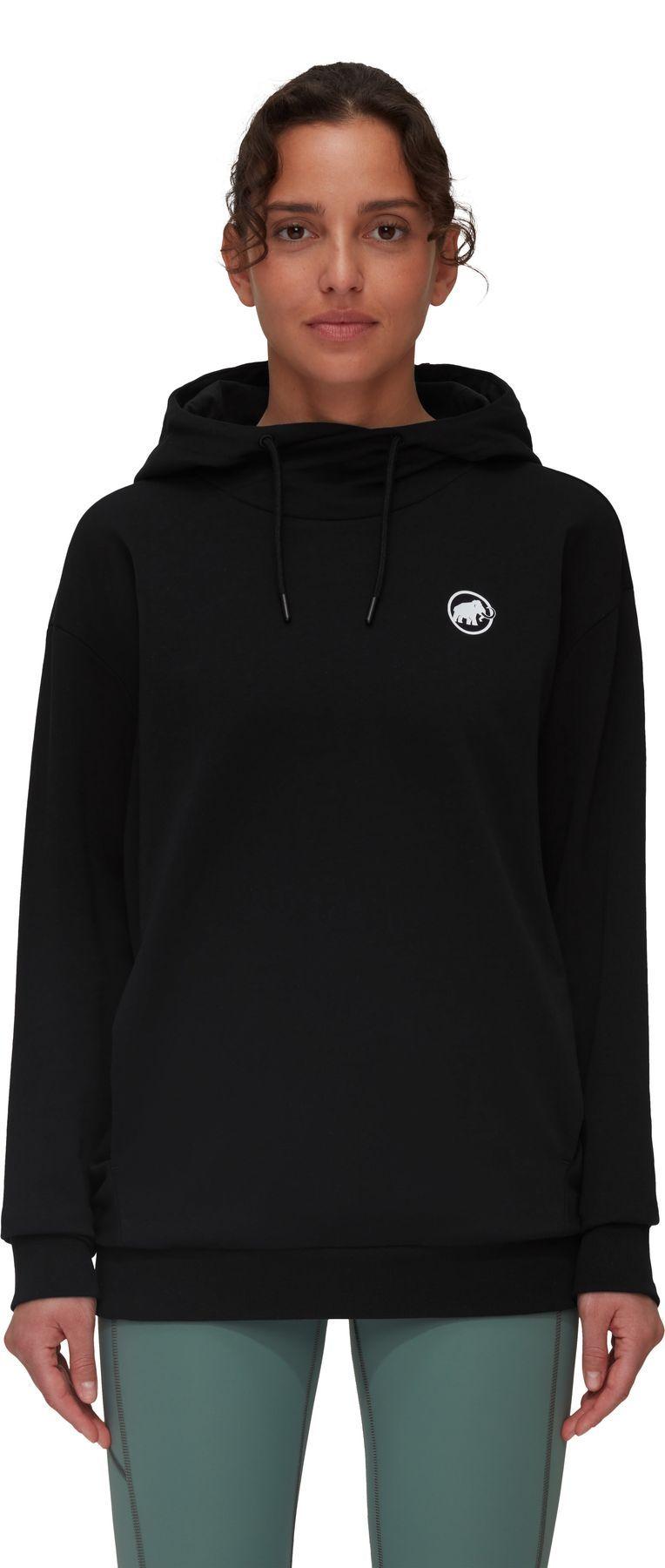 Poleron Mammut Mujer Ml Hoody Original Negro-0