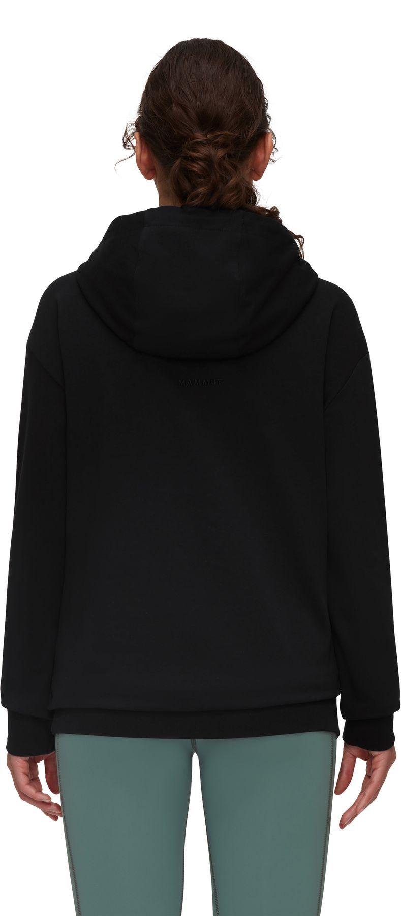 Poleron Mammut Mujer Ml Hoody Original Negro-1