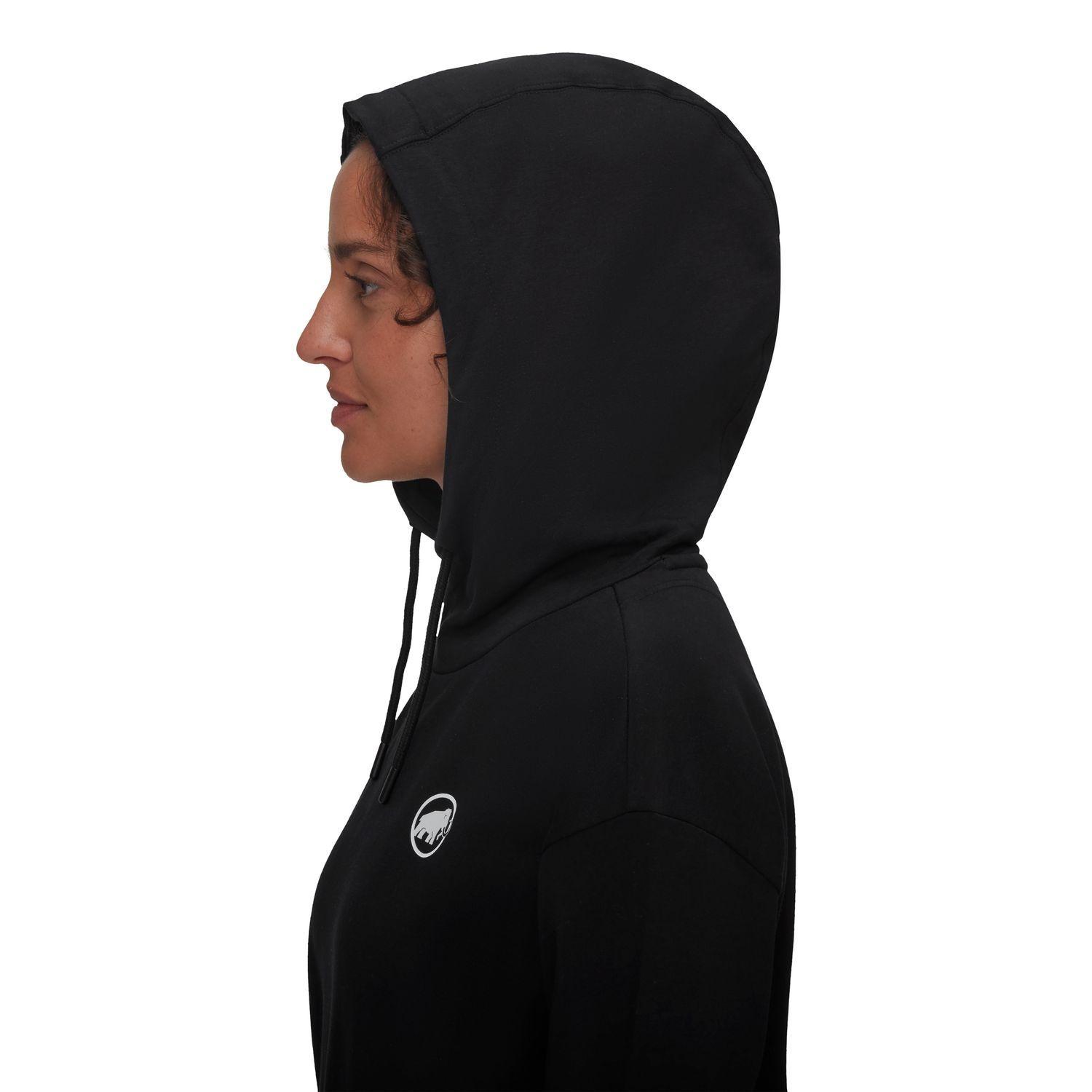 Poleron Mammut Mujer Ml Hoody Original Negro-3