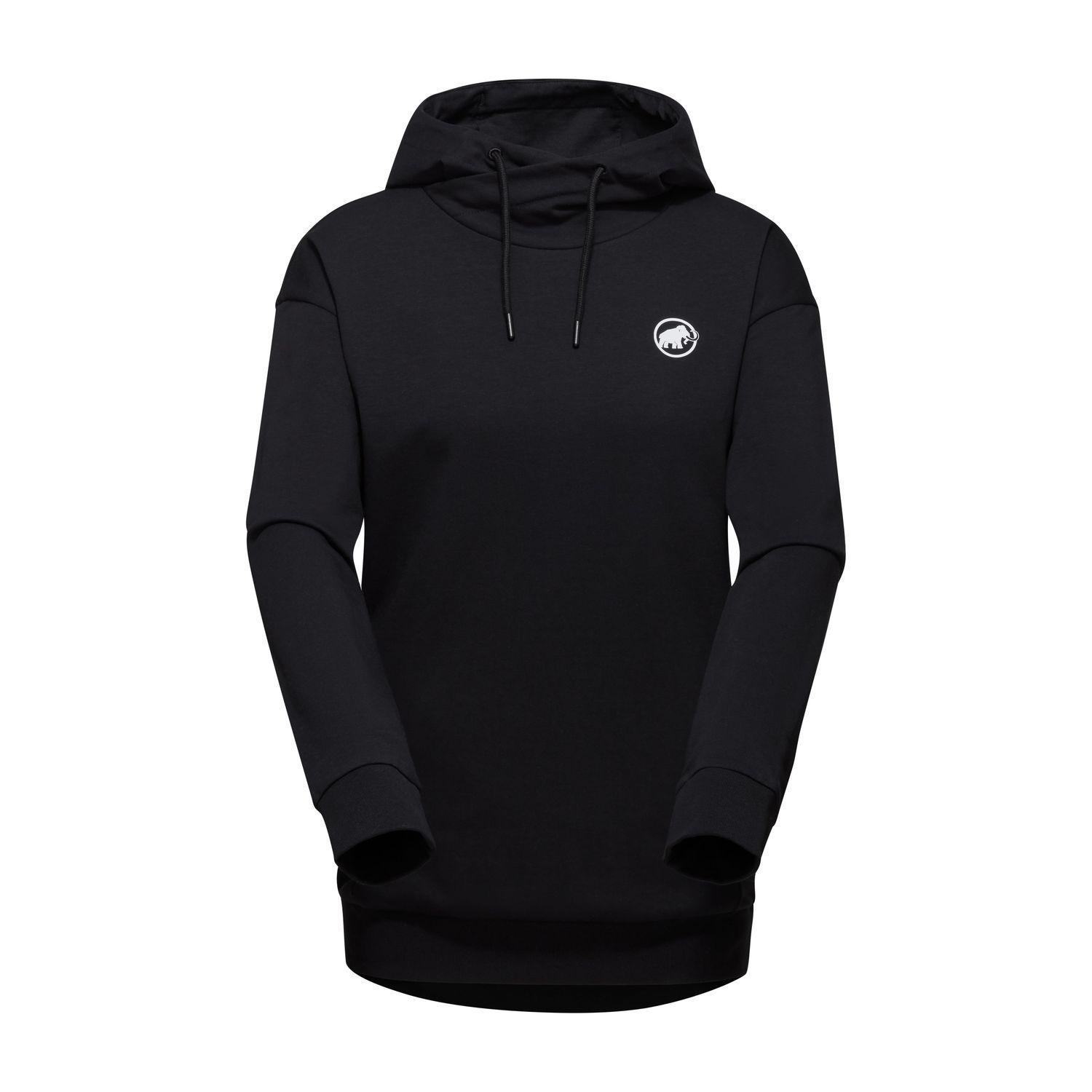 Poleron Mammut Mujer Ml Hoody Original Negro-4
