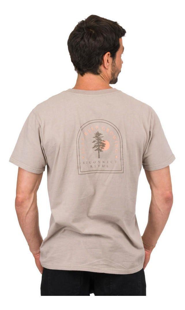 Polera Kivül Hombre Grow Organic Beige-2