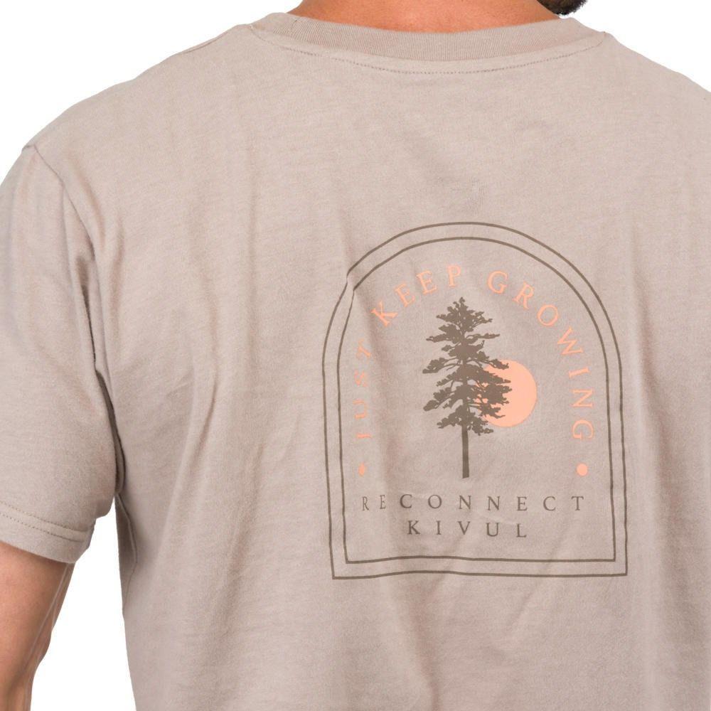 Polera Kivül Hombre Grow Organic Beige-4