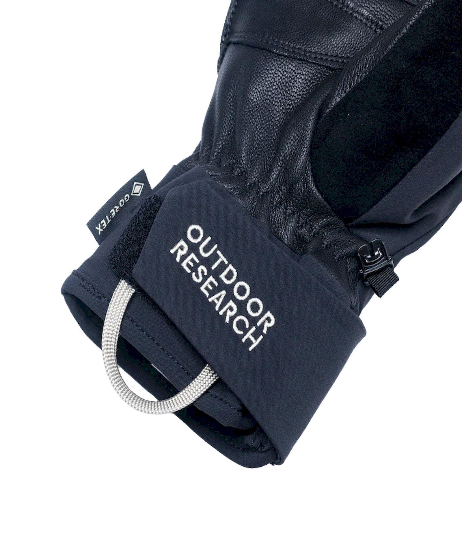Guantes OR Unisex Gore-Tex Team Negro-2