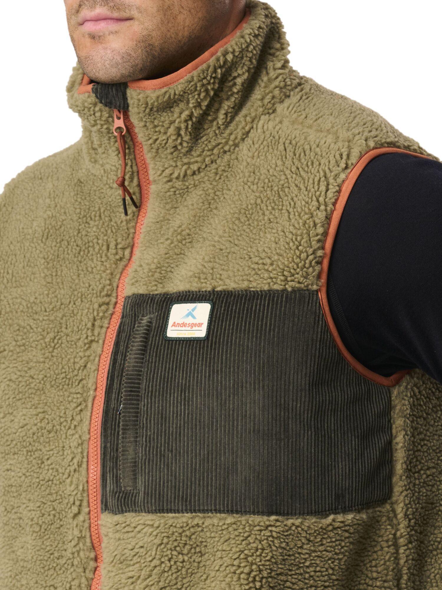 Polar Andesgear Hombre Nahuelbuta Vest - Beige-3