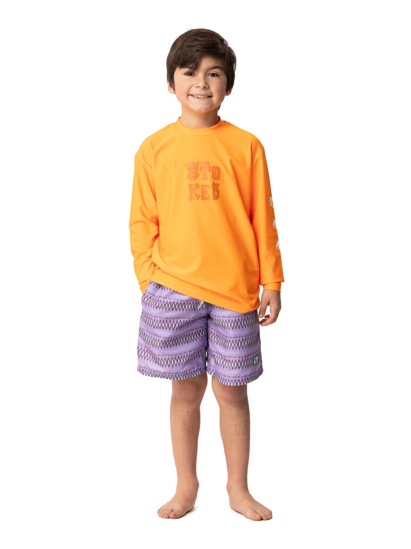 Lycra Stoked Niño Malai Naranjo-0