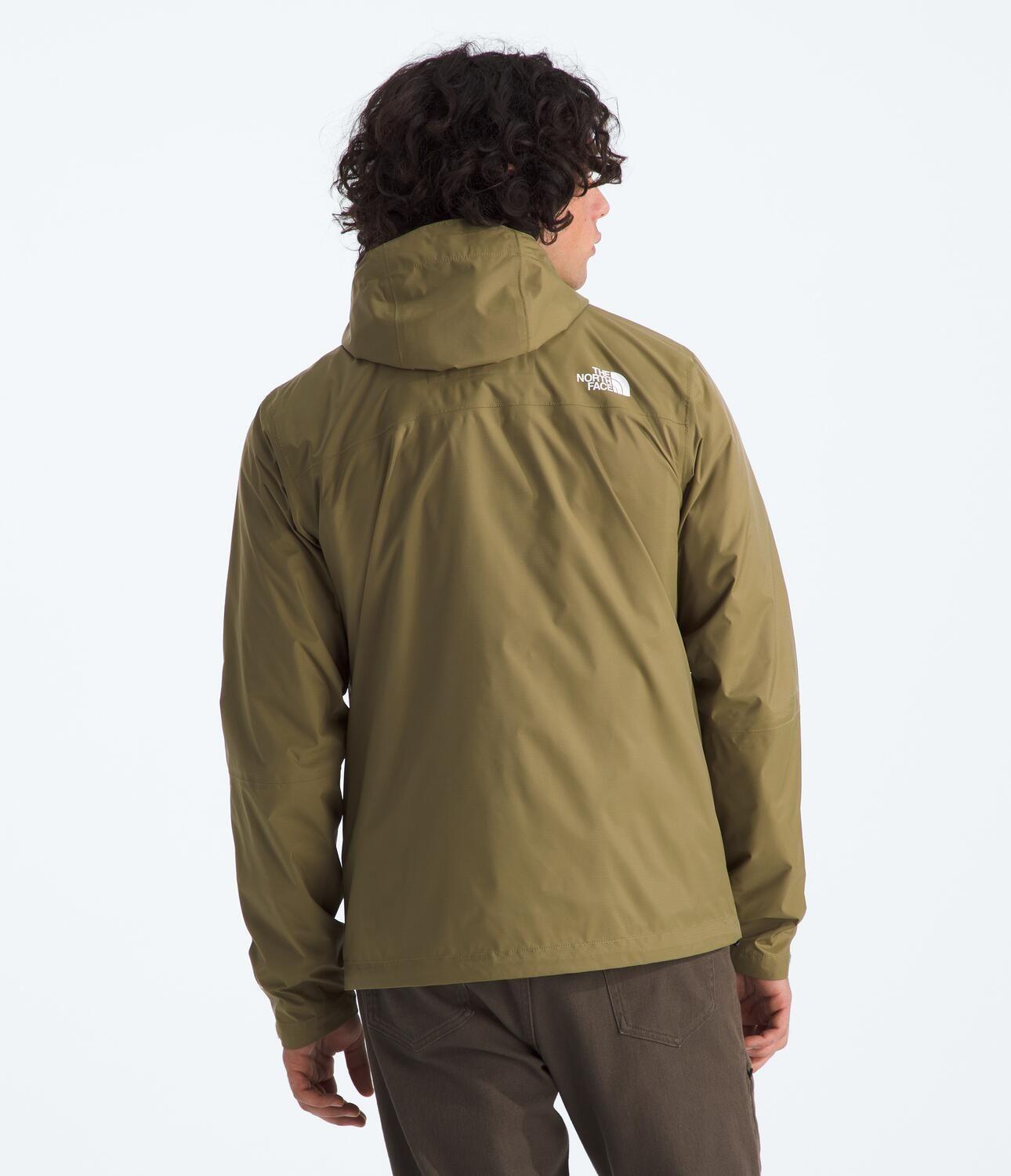 Chaqueta Impermeable Alta Vista Hombre Café Claro-2