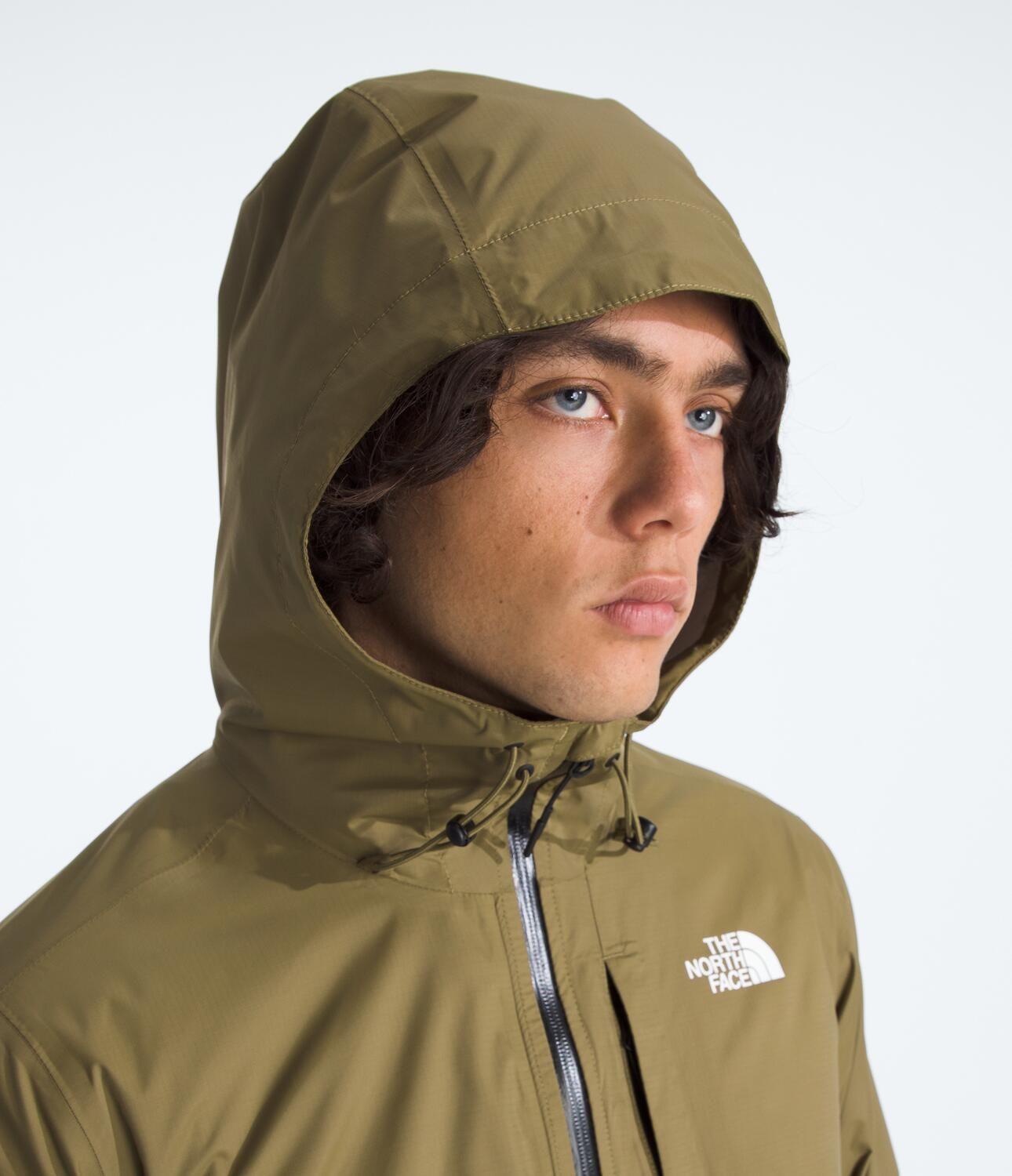 Chaqueta Impermeable Alta Vista Hombre Café Claro-6