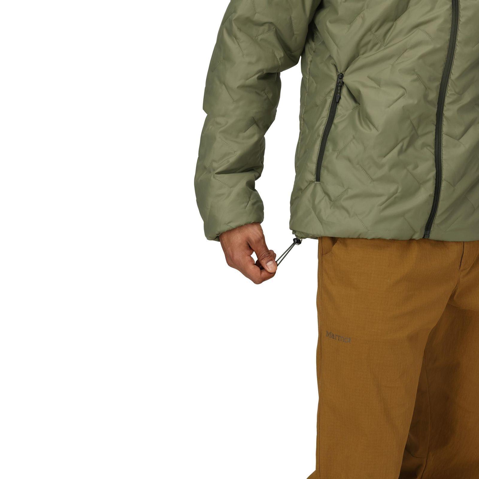 Chaqueta Marmot Hombre Monoquilt Hoody Verde-4