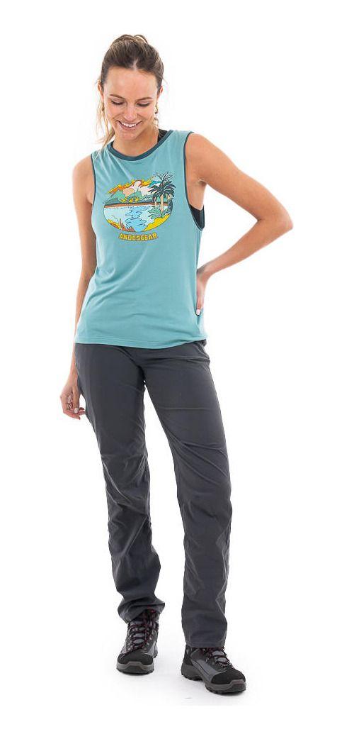 Polera Andesgear Mujer Las Palestras Celeste-3