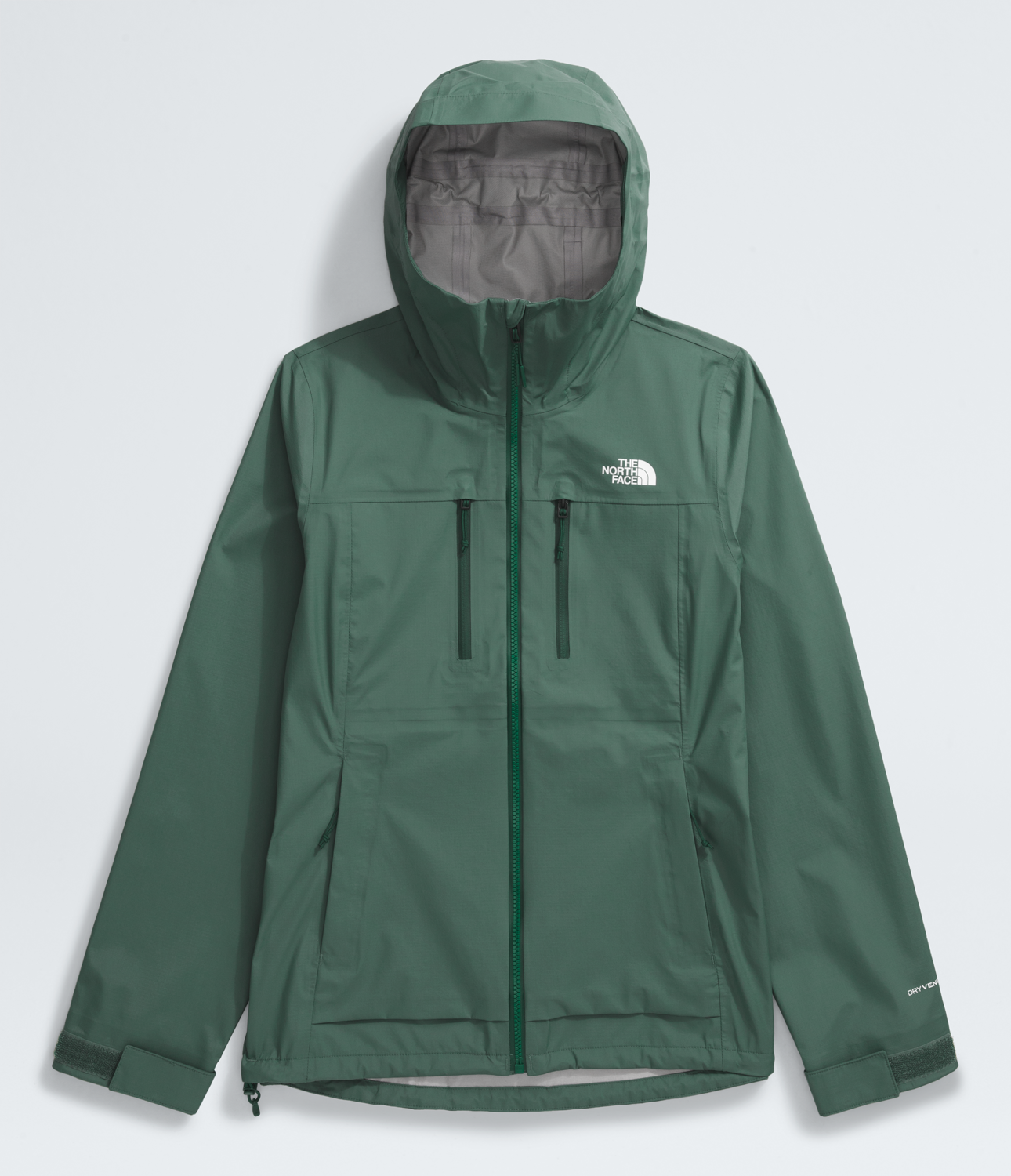 Chaqueta Impermeable Terrain Vista 3L Pro Step Mujer Verde-4