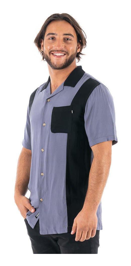 Camisa Kivül Hombre Mc Carki Azul Azul-1