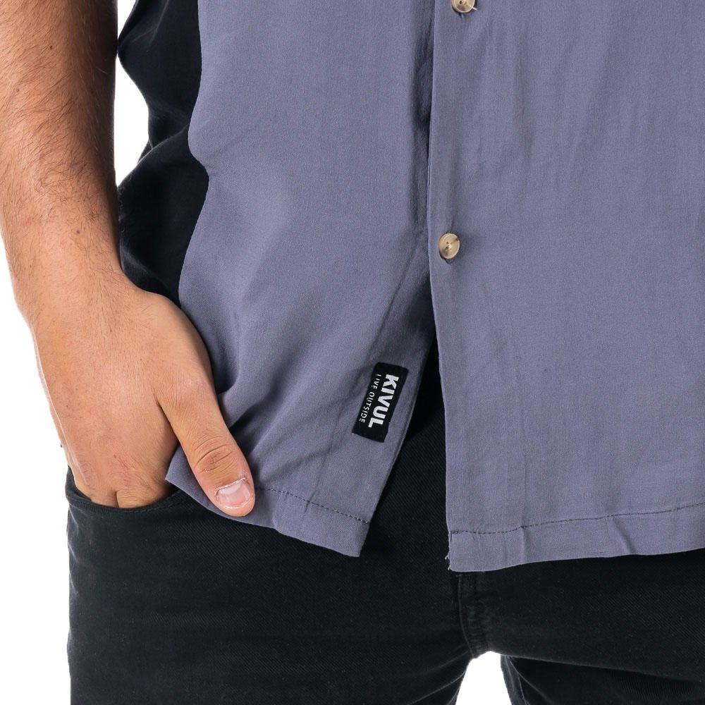 Camisa Kivül Hombre Mc Carki Azul Azul-4