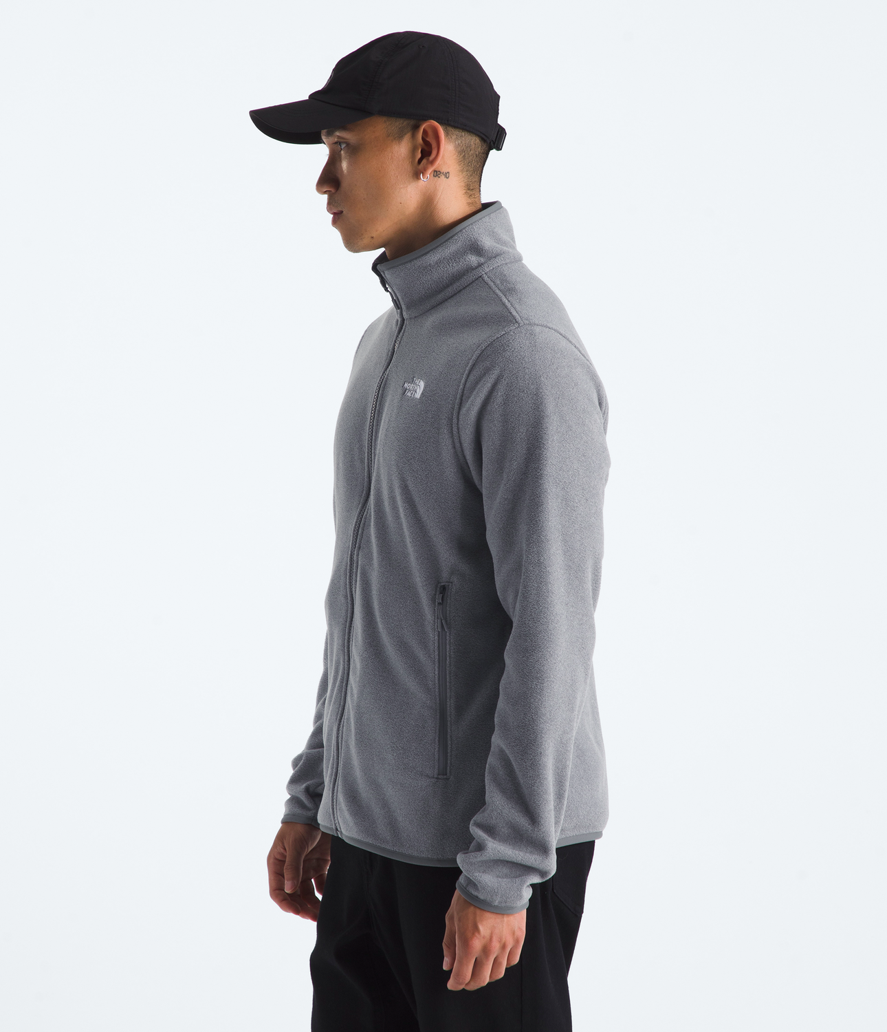 Chaqueta Glacier Fleece Jacket Hombre Gris-3