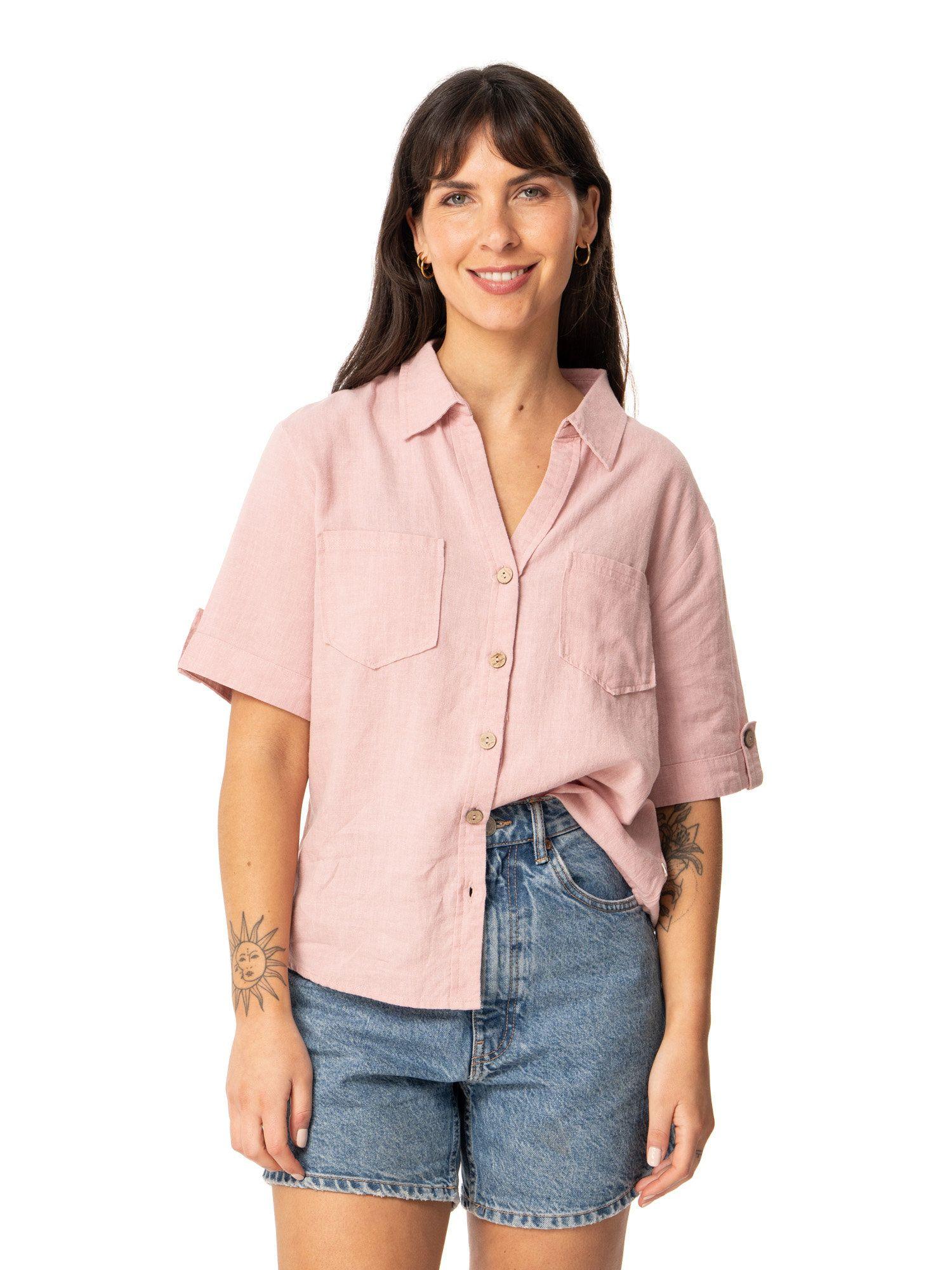 Blusa Kivül Mujer Arena Rosado-5