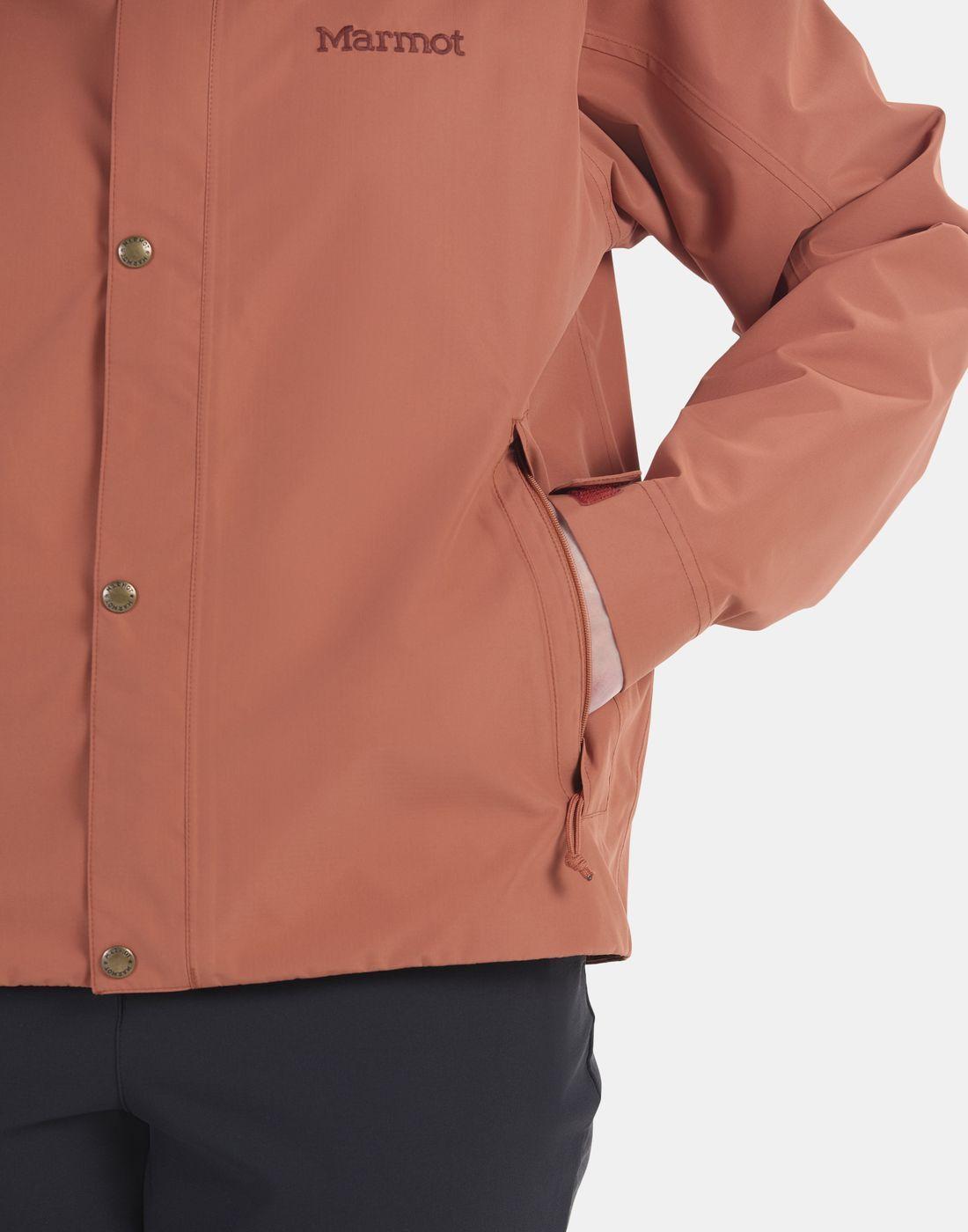 Chaqueta Marmot Mujer W Cascade Jacket Rojo-3