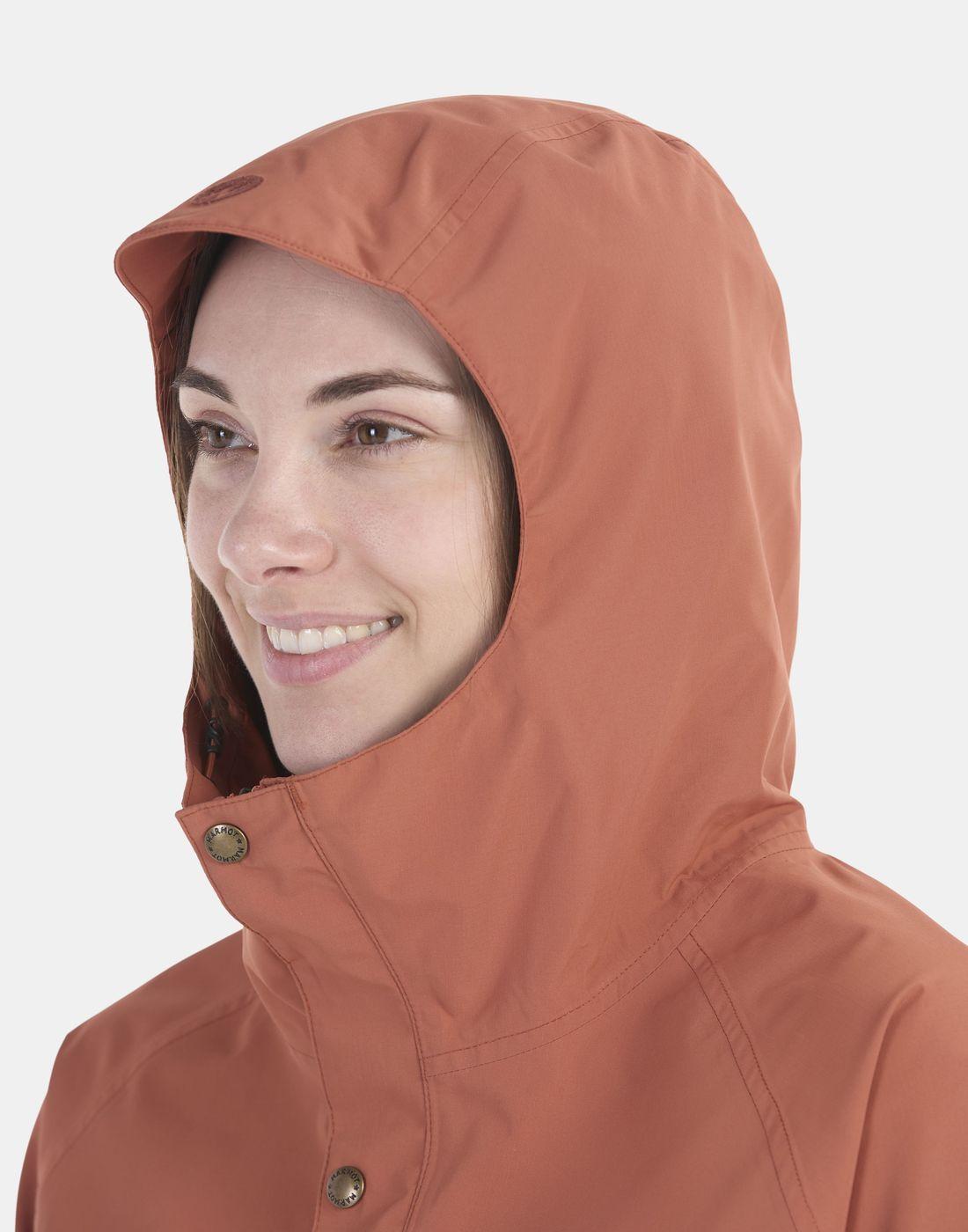 Chaqueta Marmot Mujer W Cascade Jacket Rojo-5