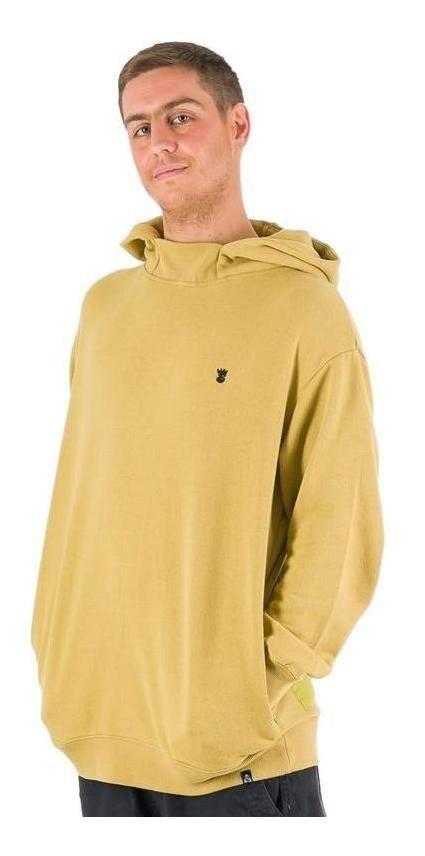 Poleron Stoked Hombre Lanai Reciclado Amarillo-0