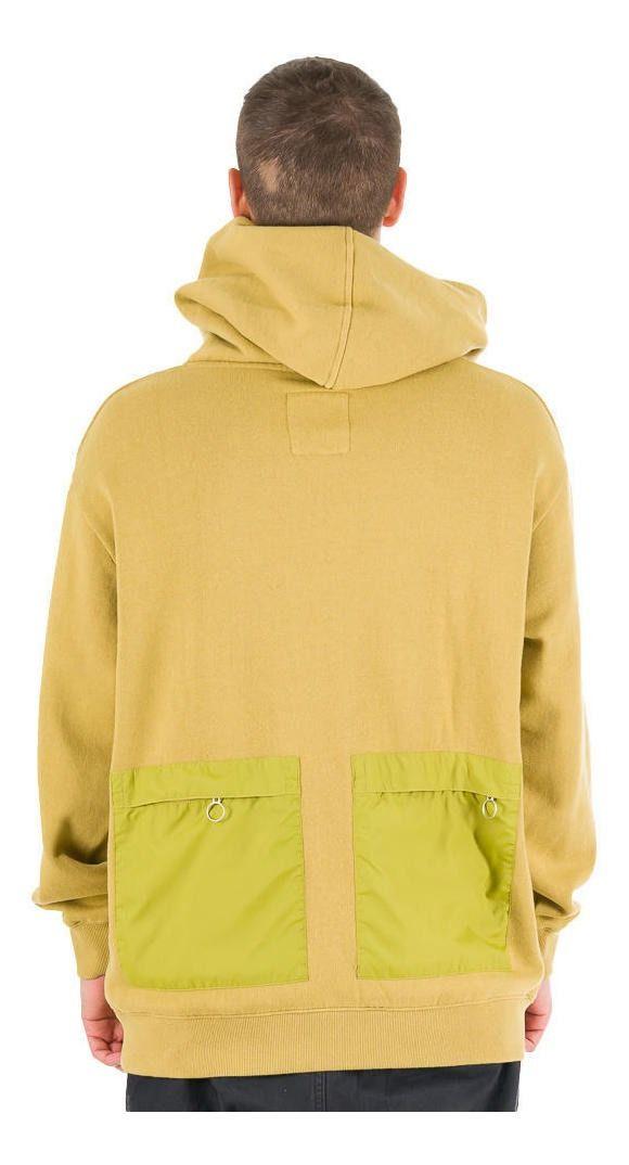 Poleron Stoked Hombre Lanai Reciclado Amarillo-2