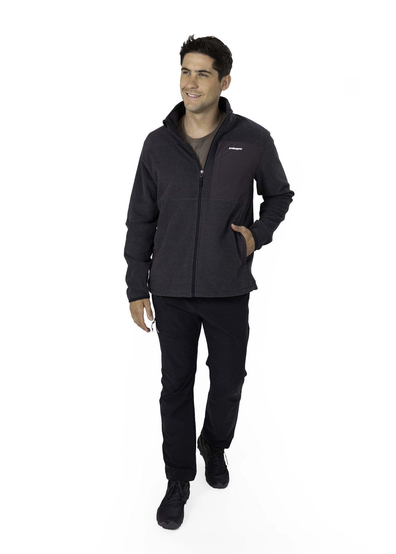 Polar Andesgear Hombre Ranco Negro V26-4