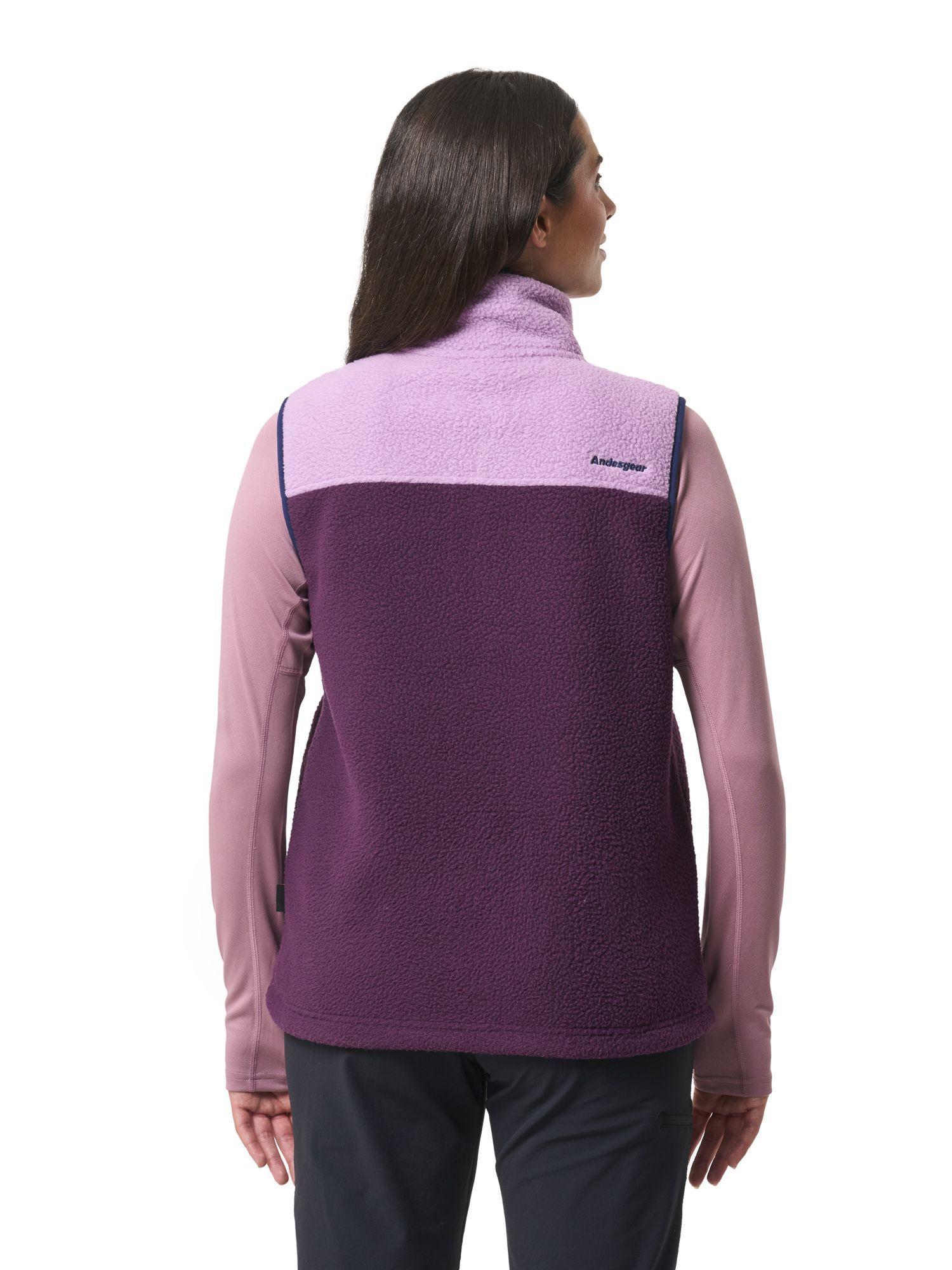 Polar Andesgear Mujer Nahuelbuta Vest - Morado-1